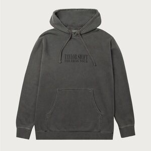 NWT Charcoal Eras Tour hoodie size M

From the Taylor swift store Small flaw